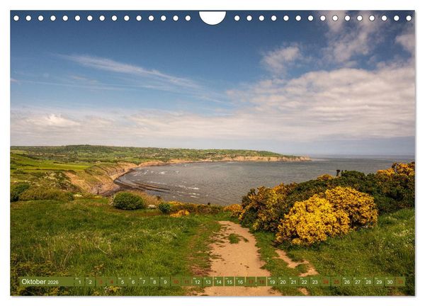 Produktbild: Yorkshire - Dales und Coast (Wandkalender 2026 DIN A4 quer), CALVENDO Monatskalender