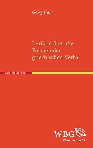 Produktbild: Lexikon &uuml;ber die Formen der griechischen Verba