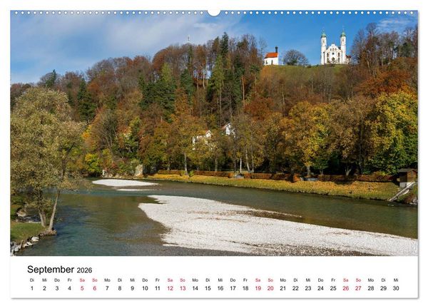 Produktbild: Bad T&ouml;lz - Perle an der Isar (Wandkalender 2026 DIN A2 quer), CALVENDO Monatskalender