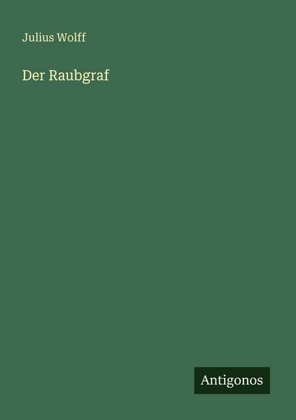 Produktbild: Der Raubgraf