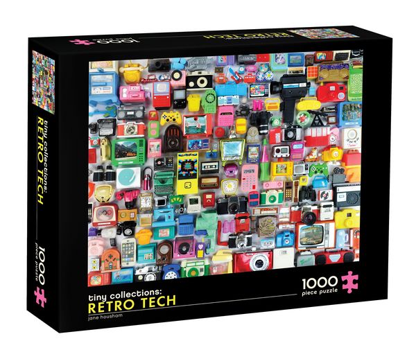 Produktbild: Tiny Collections Retro Tech 1000-Piece Puzzle