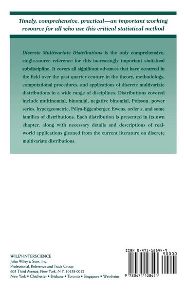 Produktbild: Discrete Multivariate Distributions