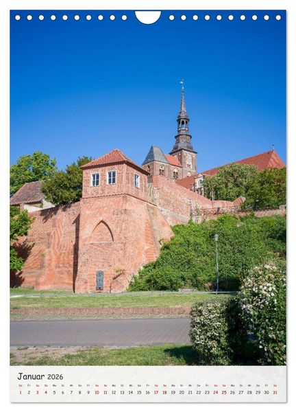 Produktbild: Tangerm&uuml;nde - Historische Altstadt an der Elbe (Wandkalender 2026 DIN A4 hoch), CALVENDO Monatskalender