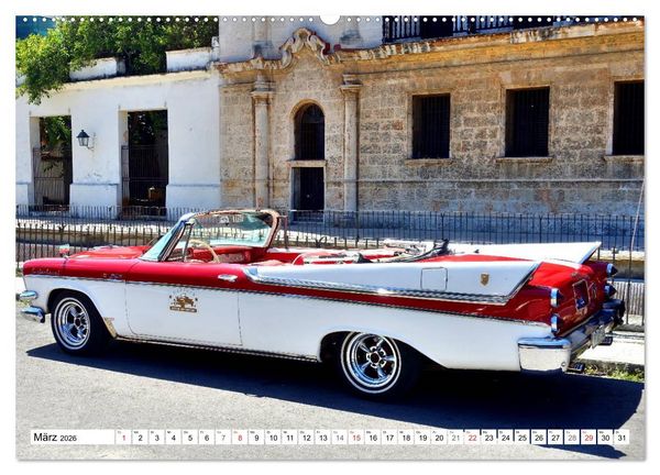 Produktbild: DODGE - Auto-Legenden der 50er Jahre (hochwertiger Premium Wandkalender 2026 DIN A2 quer), Kunstdruck in Hochglanz