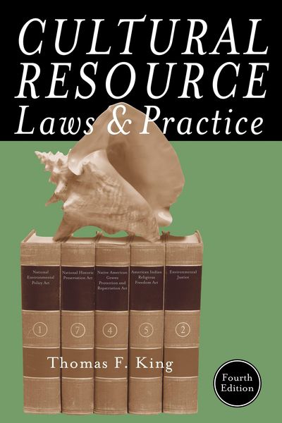 Produktbild: Cultural Resource Laws and Practice