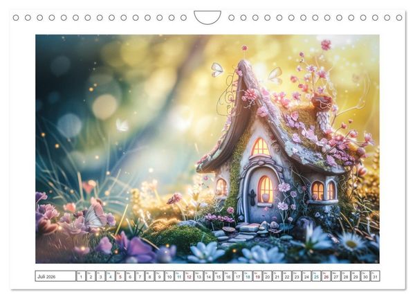 Produktbild: Zauberhafte Waldmomente (Wandkalender 2026 DIN A4 quer), CALVENDO Monatskalender