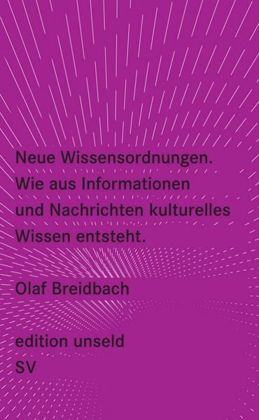 Neue Wissensordnungen, Taschenbuch von Olaf Breidbach, Suhrkamp, 9783518260104