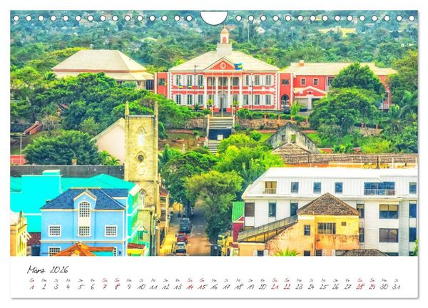 Produktbild: Nassau - Stadt mit karibischem Flair (Wandkalender 2026 DIN A4 quer), CALVENDO Monatskalender