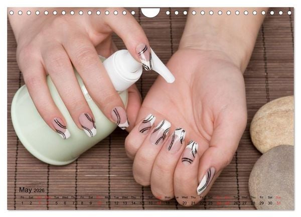 Produktbild: Transient Art &ndash; Nail Art Episode 1 (Wall Calendar 2026 DIN A4 landscape), CALVENDO 12 Month Wall Calendar