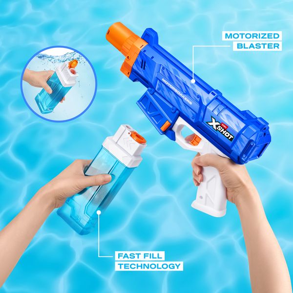 Produktbild: ZURU XSHOT Water - Fast-Fill Motor Soaker S1 - Turbo Stream
