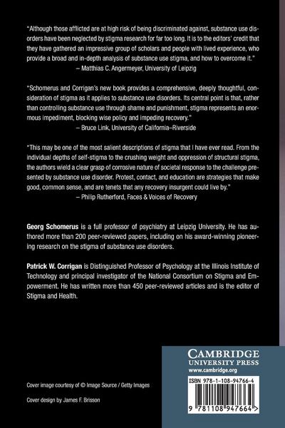 Produktbild: The Stigma of Substance Use Disorders