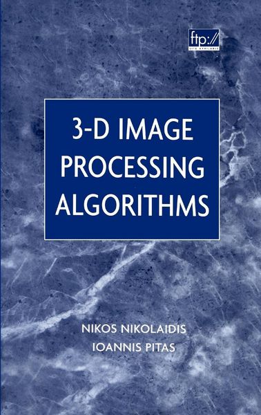 Produktbild: 3-D Image Processing Algorithms