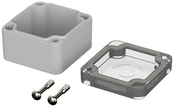 Produktbild: Bopla EUROMAS M 205 G 02205400 Industrie-Geh&auml;use 52 x 50 x 35 Polycarbonat Lichtgrau (RAL 7035) 1 St.