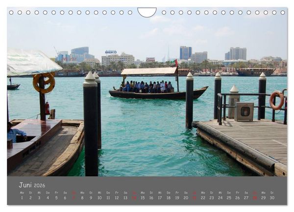 Produktbild: Dubai. Glanz unter der Sonne Arabiens (Wandkalender 2026 DIN A4 quer), CALVENDO Monatskalender