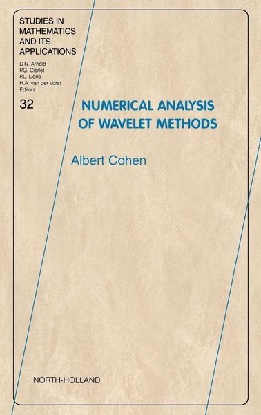 Produktbild: Numerical Analysis of Wavelet Methods