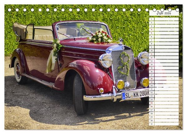 Produktbild: Mercedes Benz 170 Cabriolet (Tischkalender 2026 DIN A5 quer), CALVENDO Monatskalender