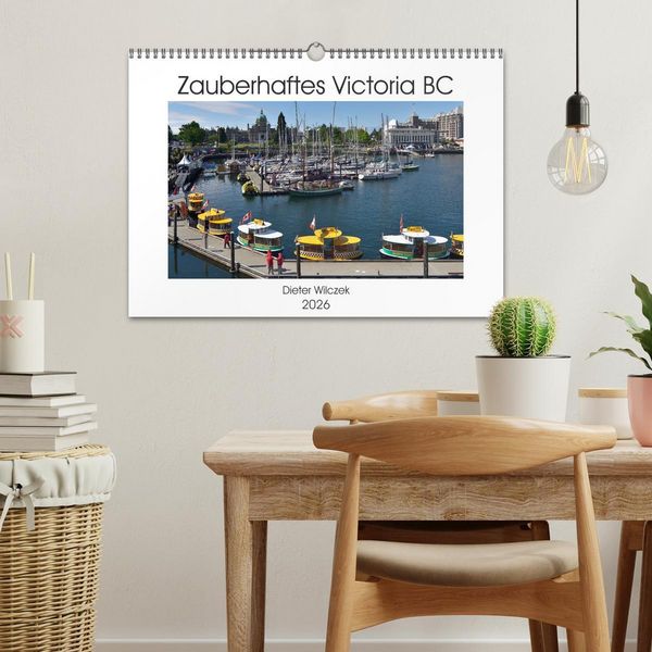 Produktbild: Zauberhaftes Victoria BC (Wandkalender 2026 DIN A3 quer), CALVENDO Monatskalender