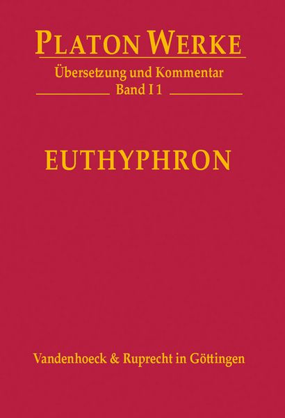 Produktbild: I 1 Euthyphron