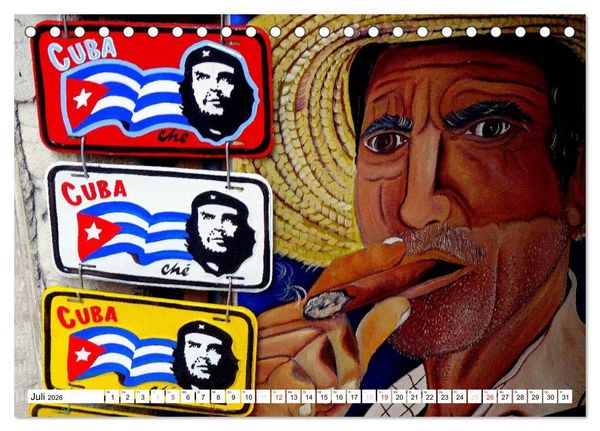 Produktbild: CHE GUEVARA (Tischkalender 2026 DIN A5 quer), CALVENDO Monatskalender