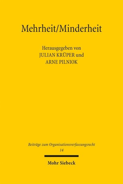 Produktbild: Mehrheit/Minderheit