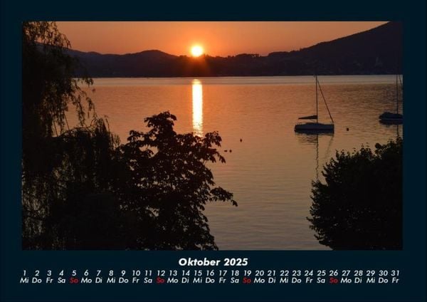 Produktbild: Sonnenunterg&auml;nge 2025 Fotokalender DIN A4