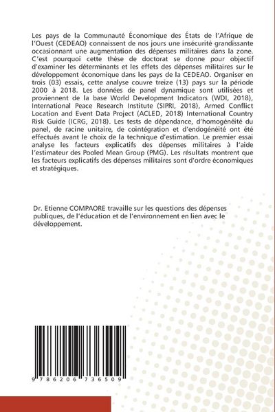 Produktbild: Le d&eacute;veloppement &eacute;conomique dans les pays de la CEDEAO
