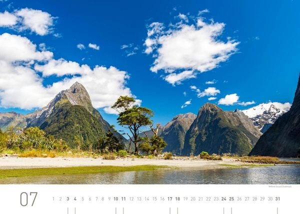 Produktbild: Neuseeland Exklusivkalender 2027