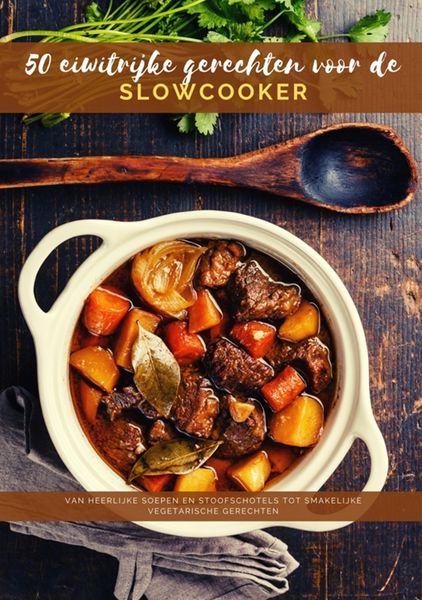 Produktbild: 50 eiwitrijke gerechten voor de slowcooker