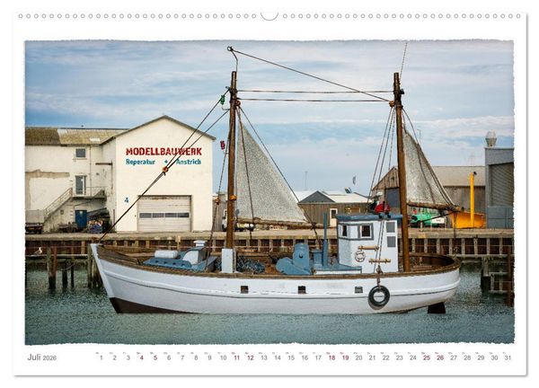 Produktbild: Modellschiffe in Szene gesetzt. (hochwertiger Premium Wandkalender 2026 DIN A2 quer), Kunstdruck in Hochglanz