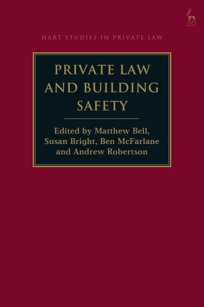 Produktbild: Private Law and Building Safety
