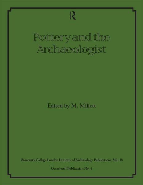 Produktbild: Pottery and the Archaeologist