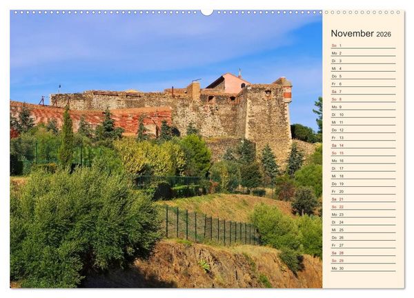 Produktbild: Collioure - Perle der Cote Vermeille (Wandkalender 2026 DIN A2 quer), CALVENDO Monatskalender