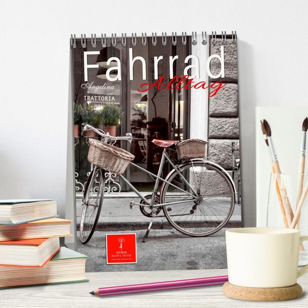 Produktbild: Fahrrad Alltag (Tischkalender 2026 DIN A5 hoch), CALVENDO Monatskalender