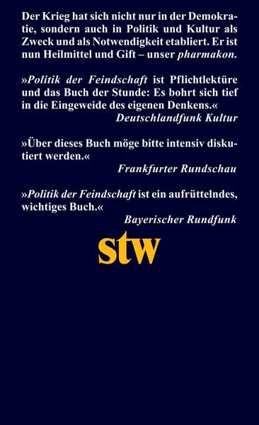 Produktbild: Politik der Feindschaft