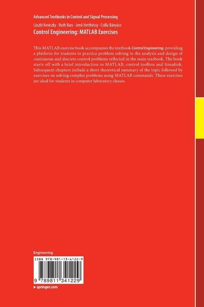 Produktbild: Control Engineering: MATLAB Exercises