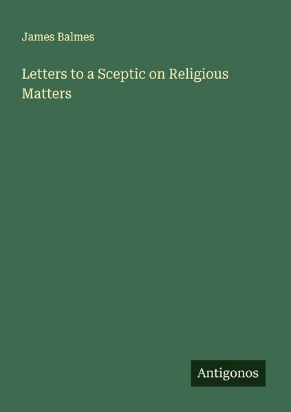 Produktbild: Letters to a Sceptic on Religious Matters