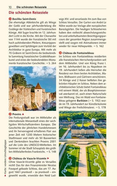 Produktbild: TRESCHER Reisef&uuml;hrer &Icirc;le de France