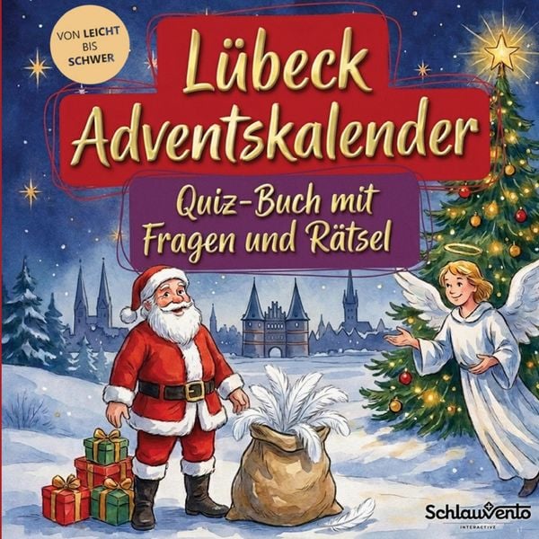 Produktbild: L&uuml;beck-Adventskalender: Quiz-Buch mit Fragen und R&auml;tsel