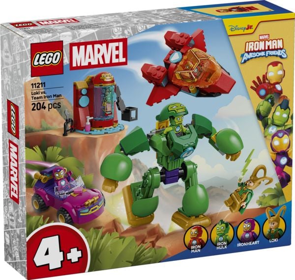 Produktbild: LEGO ǀ Marvel 11211 Iron Man und Seine Fantastischen Freunde Loki vs. Team Iron Man