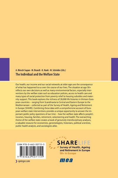 Produktbild: The Individual and the Welfare State