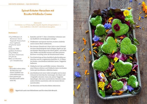 Produktbild: Der Keto-Kompass &ndash; Das Kochbuch