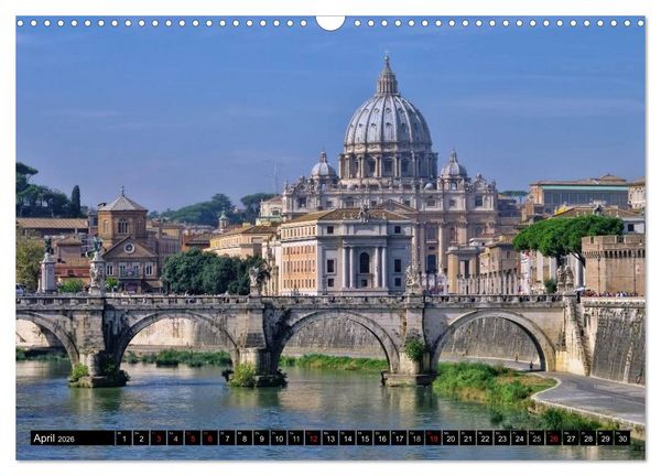 Produktbild: Italia (Wandkalender 2026 DIN A3 quer), CALVENDO Monatskalender