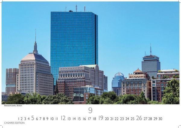 Produktbild: New England Kalender 2027 &ndash; Wandkalender | Fotokalender Nordamerika 35x50cm | mit 12 gro&szlig;formatigen Bildern dieser Region in Spitzenqualit&auml;t.