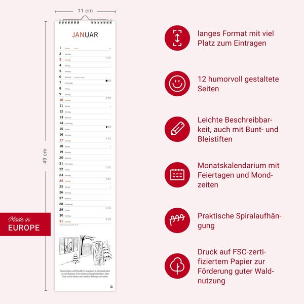 Produktbild: Loriot Planer 2027