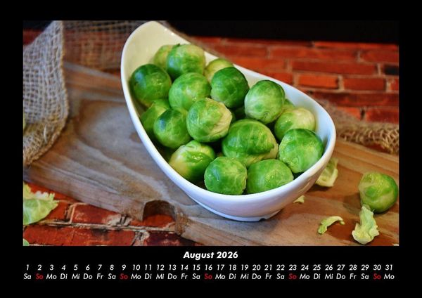 Produktbild: Gem&uuml;sekalender 2026 Fotokalender DIN A3