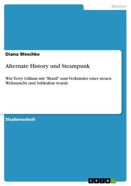 Produktbild: Alternate History und Steampunk