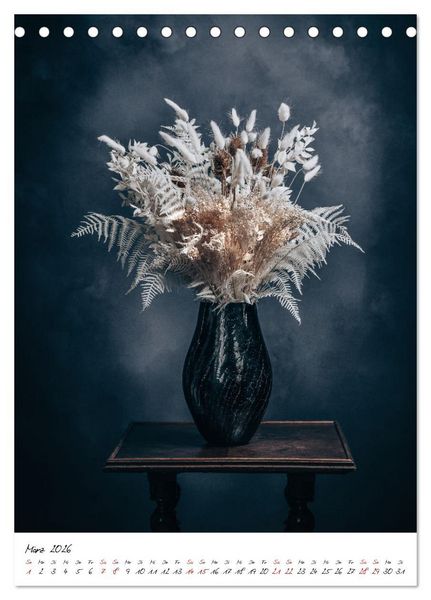 Produktbild: Blumen Bouquet (Tischkalender 2026 DIN A5 hoch), CALVENDO Monatskalender