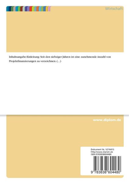 Produktbild: Internationale Projektfinanzierung