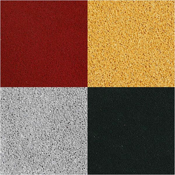 Produktbild: Creativ Company Stempelkissen, H 2 cm, Gr&ouml;&szlig;e 3,5x3,5 cm, Gold, Lindgr&uuml;n, Weihnachtsrot, Silber, 4 Stk