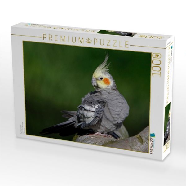 Produktbild: CALVENDO Puzzle Nymphensittich | 1000 Teile Lege-Gr&ouml;&szlig;e 64x48cm Foto-Puzzle f&uuml;r gl&uuml;ckliche Stunden